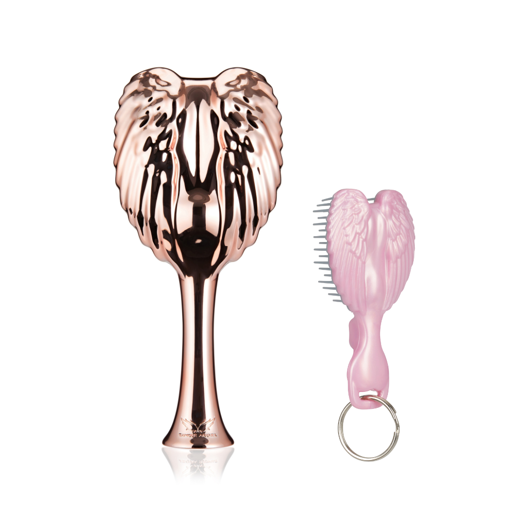 Angel PRO Detangling Brush + Keyring Brush