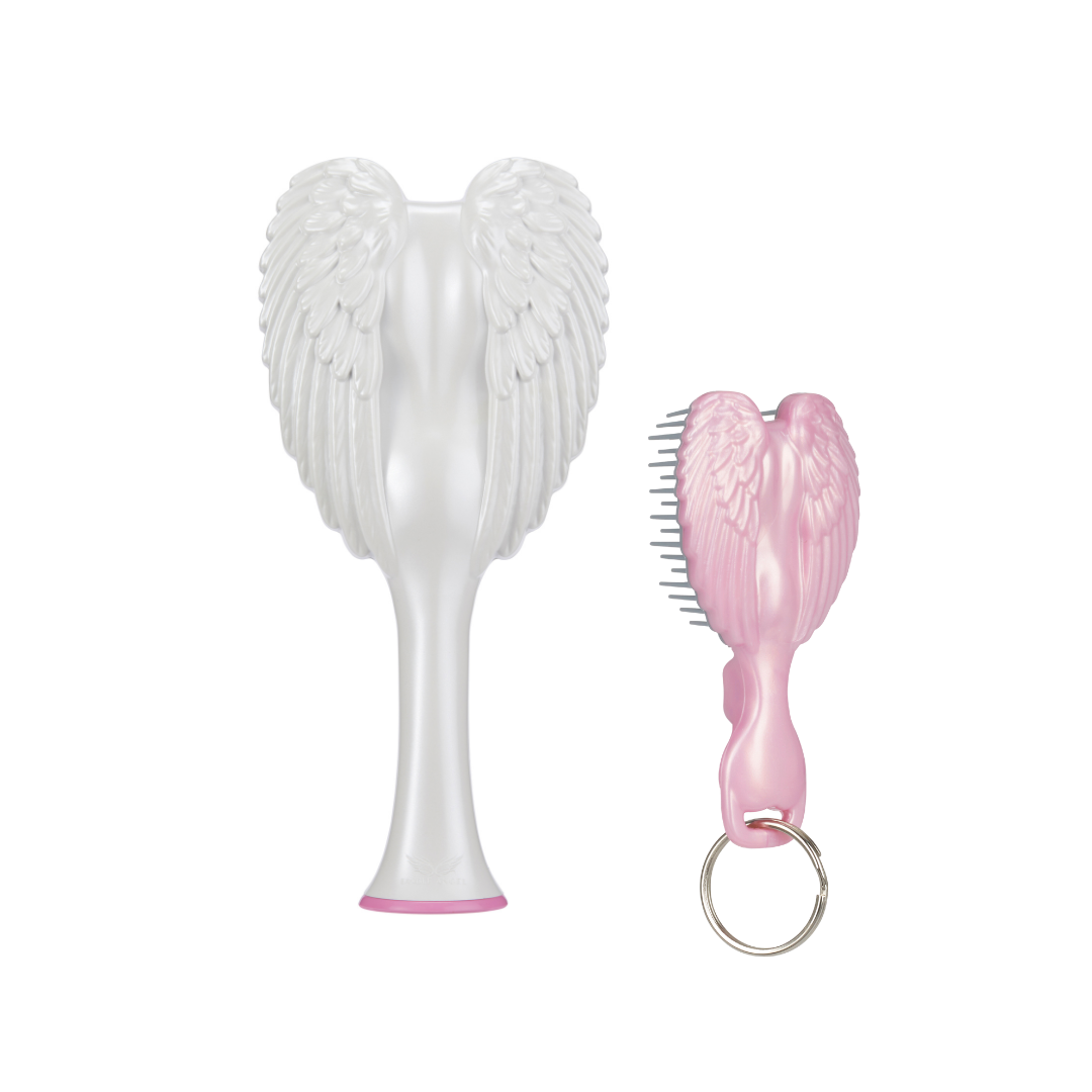 Angel 2.0 Detangling Hairbrush + Keyring Brush